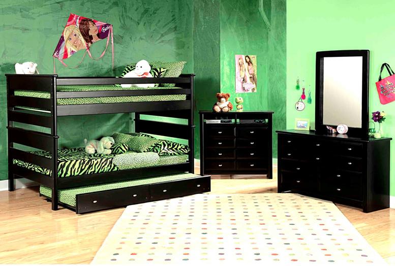 Trendwood Laguna Full/Full Bunk Bed w/ Trundle Conlin's Furniture